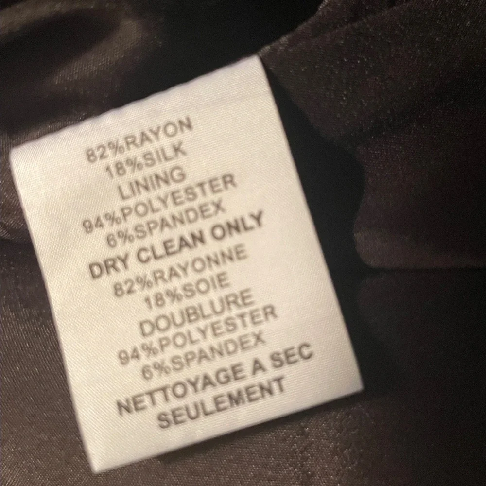 NEW Trina Turk little black midi dress - Picture 6 of 6